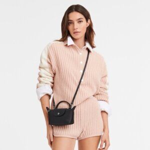 NEW Longchamp LE PLIAGE XTRA XS POUCH IN BLACK